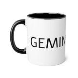 Gemini Accent Mugs, 11oz