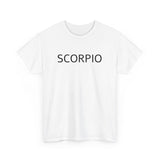 Scorpio Unisex Heavy Cotton Tee