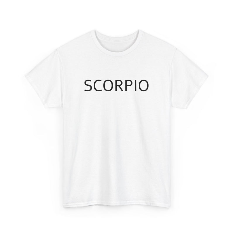 Scorpio Unisex Heavy Cotton Tee