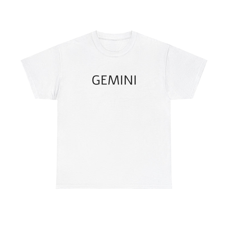 Gemini Unisex Heavy Cotton Tee