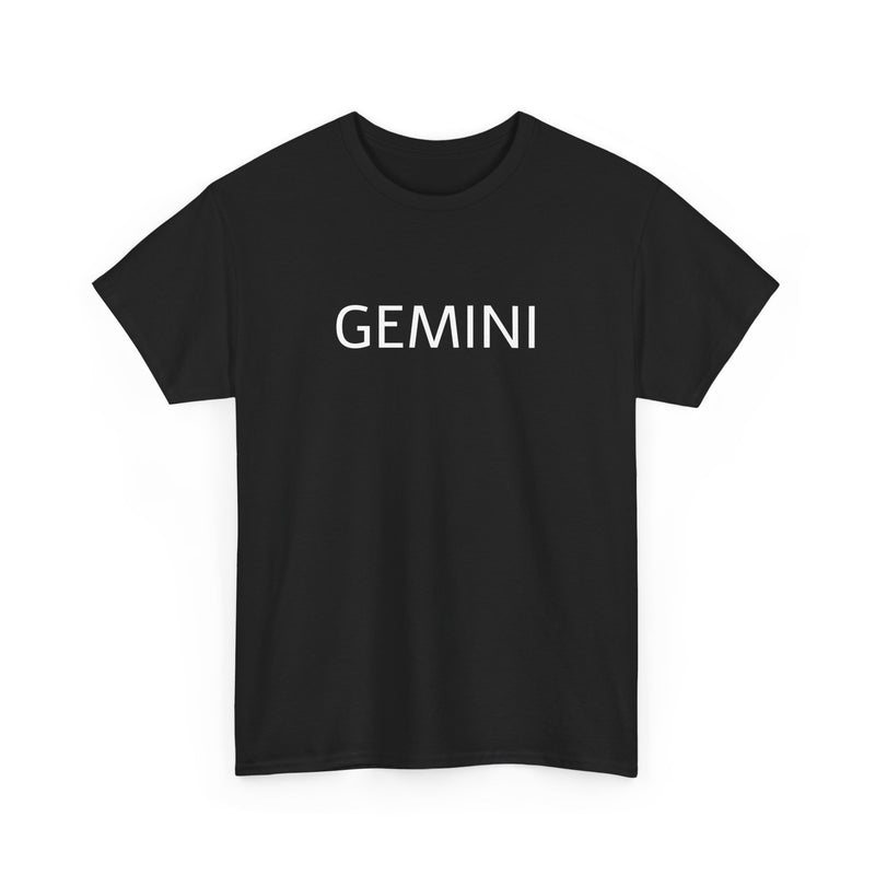 Gemini Unisex Heavy Cotton Tee