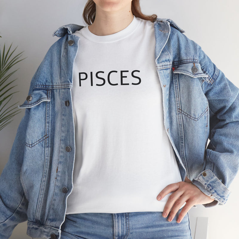 Pisces Unisex Heavy Cotton Tee