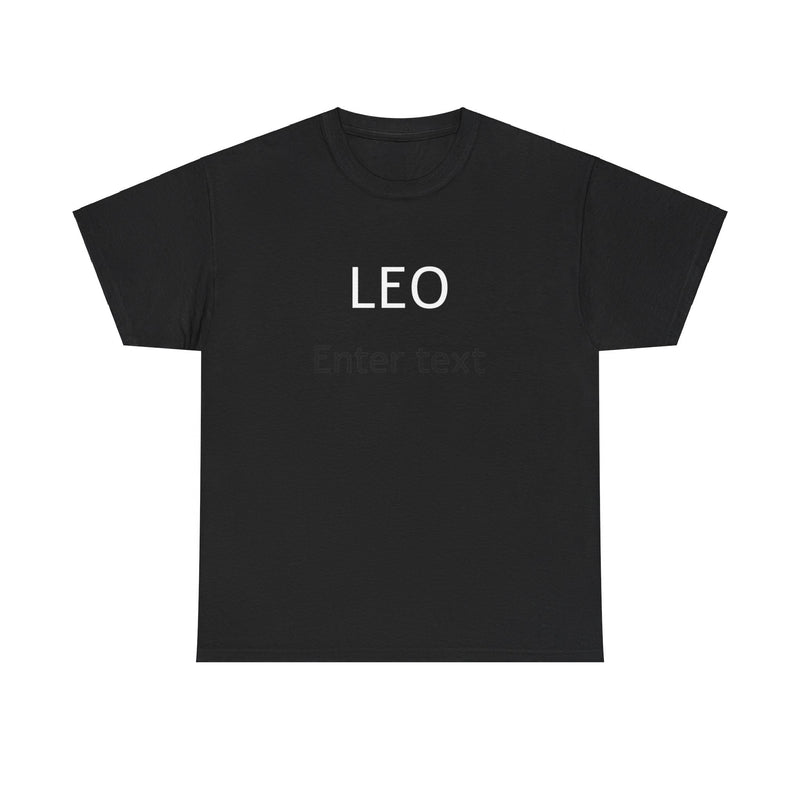 Leo Unisex Heavy Cotton Tee