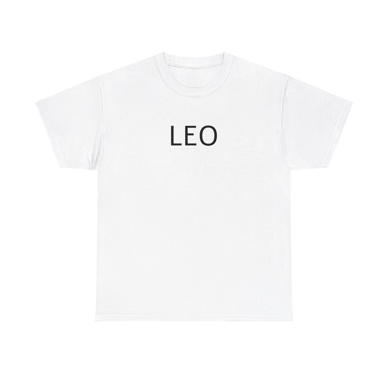 Leo Unisex Heavy Cotton Tee