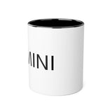 Gemini Accent Mugs, 11oz