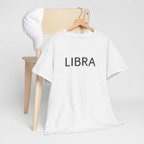 Libra Unisex Heavy Cotton Tee