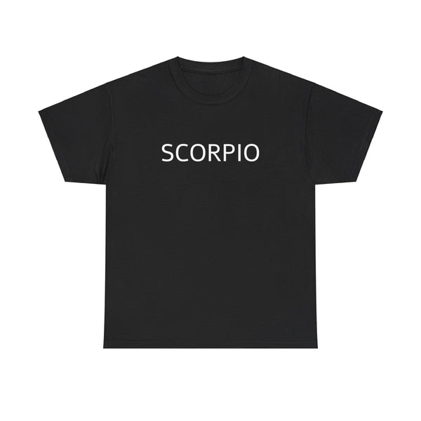 Scorpio Unisex Heavy Cotton Tee