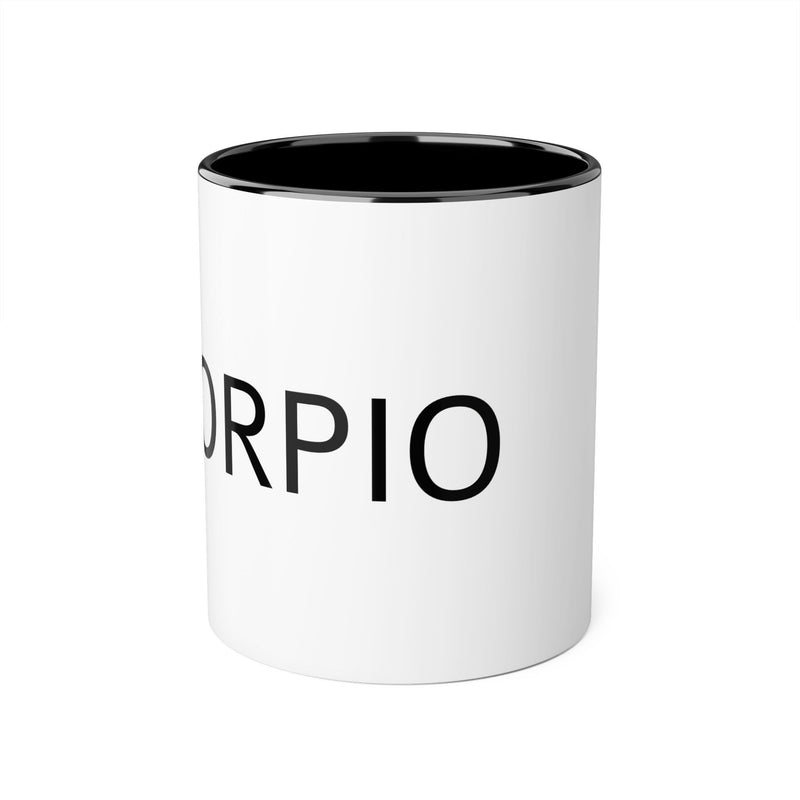 Scorpio Accent Mugs, 11oz