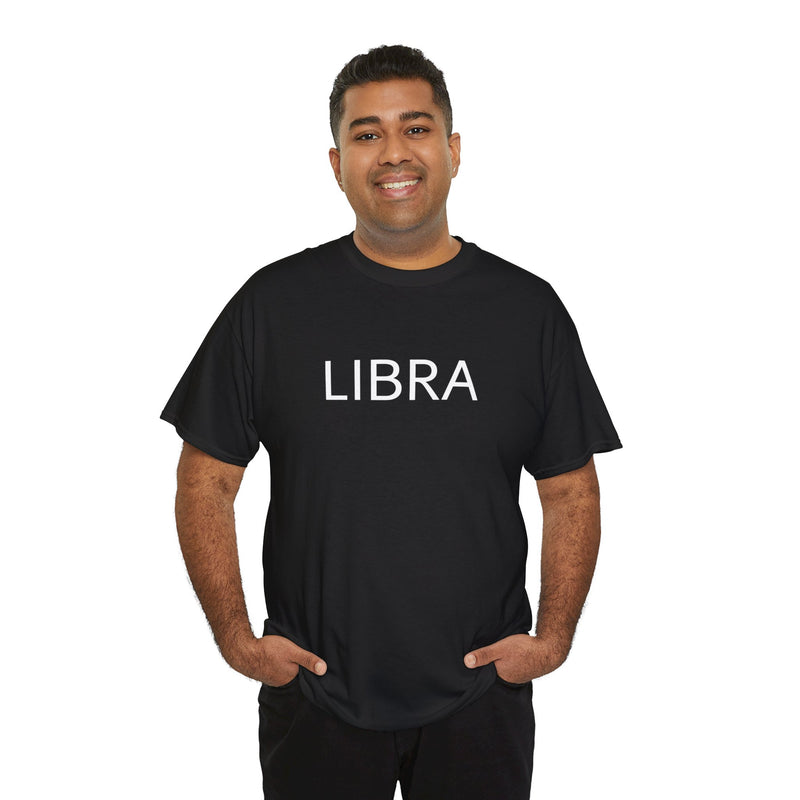 Libra Unisex Heavy Cotton Tee