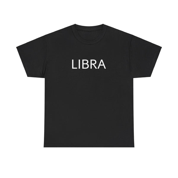 Libra Unisex Heavy Cotton Tee