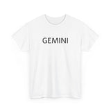 Gemini Unisex Heavy Cotton Tee