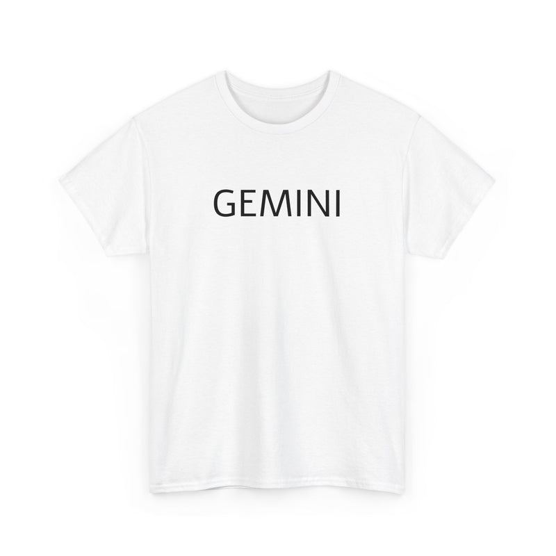 Gemini Unisex Heavy Cotton Tee