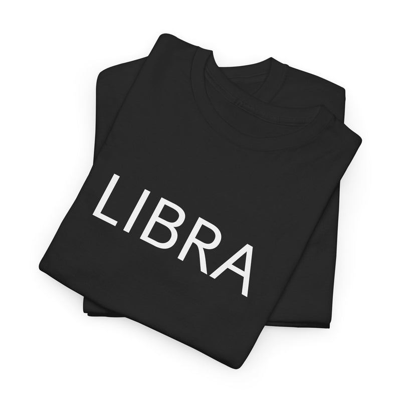 Libra Unisex Heavy Cotton Tee