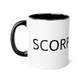 Scorpio Accent Mugs, 11oz