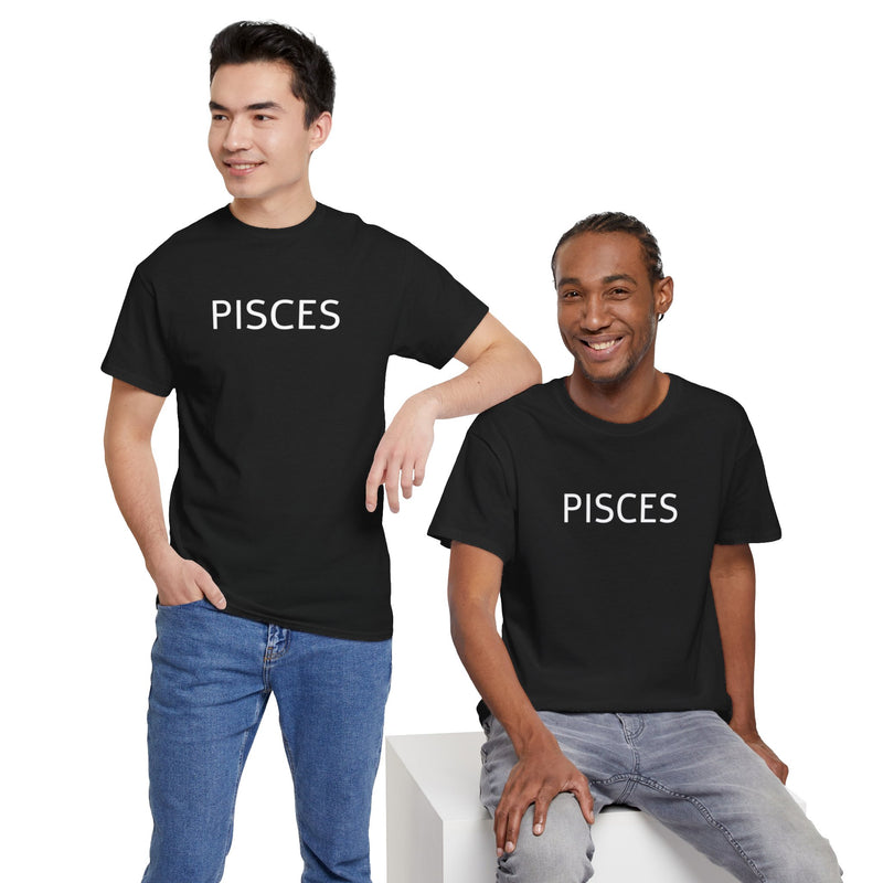 Pisces Unisex Heavy Cotton Tee