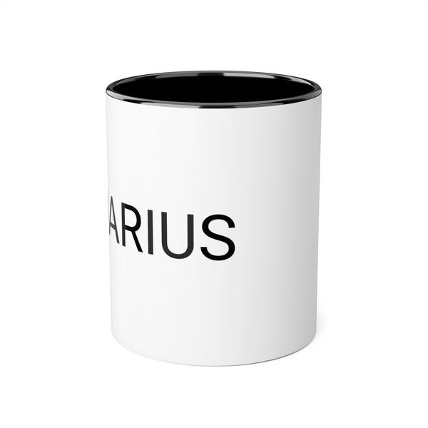 Aquarius Accent Mugs, 11oz