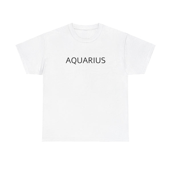 Aquarius Unisex Heavy Cotton Tee