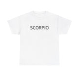 Scorpio Unisex Heavy Cotton Tee