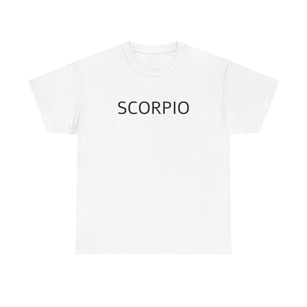 Scorpio Unisex Heavy Cotton Tee