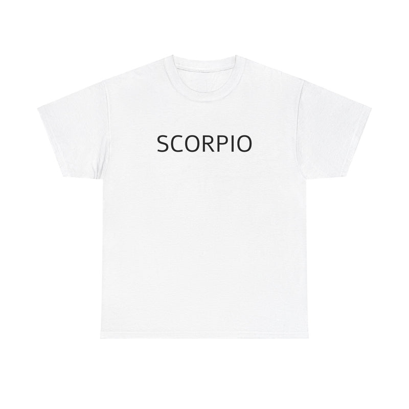 Scorpio Unisex Heavy Cotton Tee