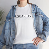 Aquarius Unisex Heavy Cotton Tee