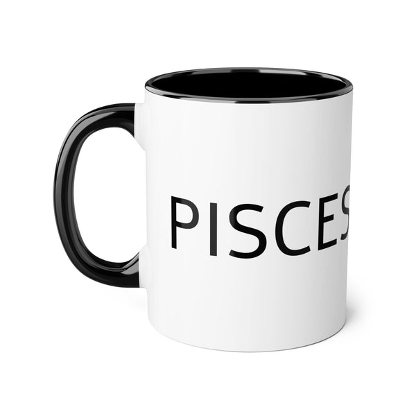 Pisces Accent Mugs, 11oz