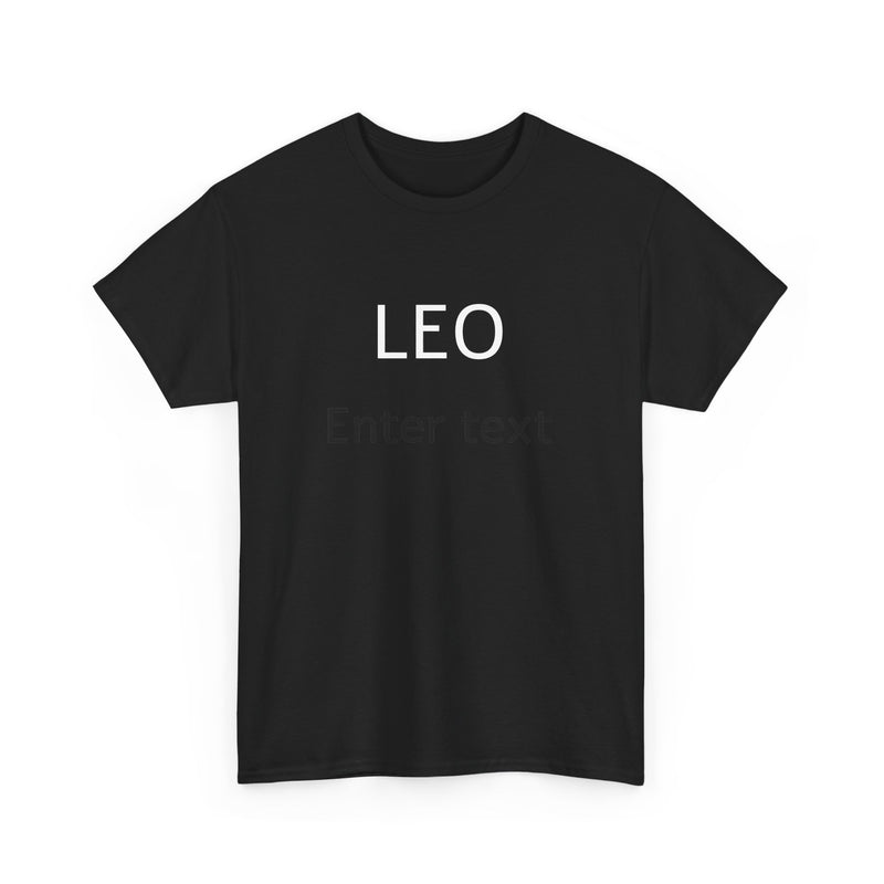 Leo Unisex Heavy Cotton Tee